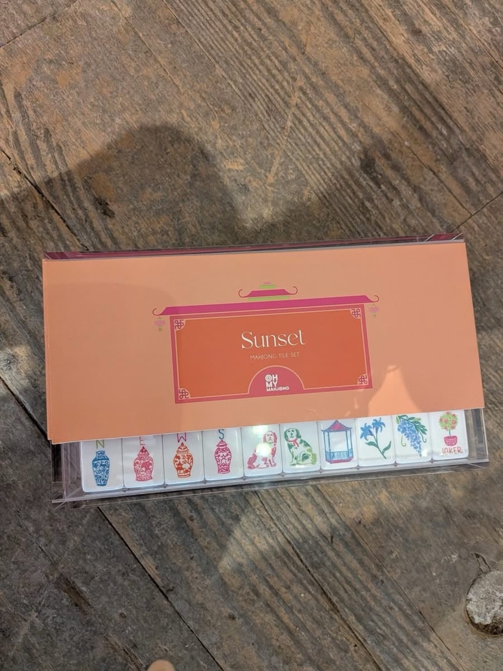 Sunset Mahjong Tile Set - Oh My Mahjong